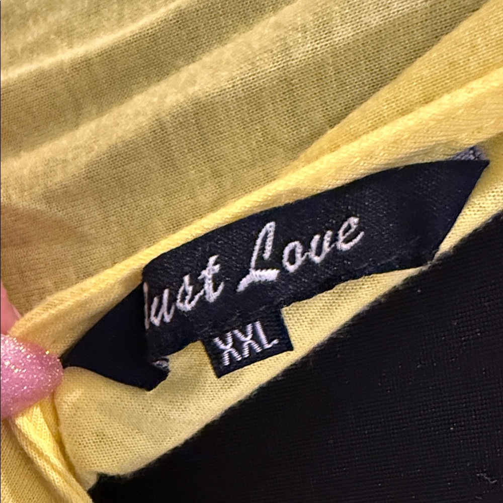 Just Love Bright Yellow V-Neck Sleeveless Maxi Dress - Picture 5 of 6